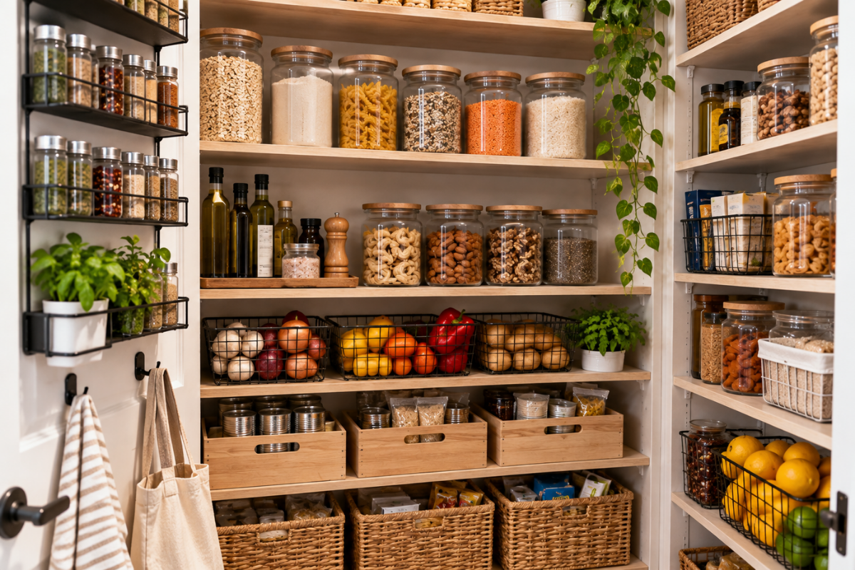 What to Stock in a Well-Organised Pantry